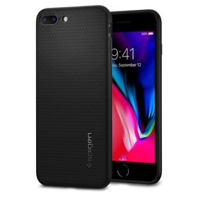 Spigen 043CS20525 Apple Iphone 8 Plus - Iphone 7 Plus Liquid Armor Black Kılıf