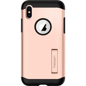 Spigen 057CS22140 Apple iPhone X Slim Armor Blush Gold Kılıf