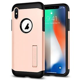 Spigen 057CS22140 Apple iPhone X Slim Armor Blush Gold Kılıf