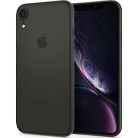 Spigen 064CS24870 Apple iPhone XR Air Skin 0.3 mm Ultra İnce Black Kılıf