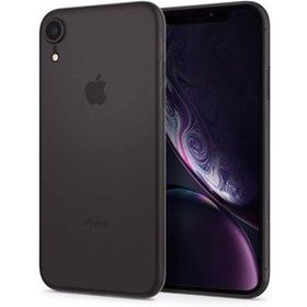 Spigen 064CS24870 Apple iPhone XR Air Skin 0.3 mm Ultra İnce Black Kılıf