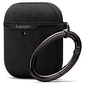 Spigen 074CS27030 Apple AirPods 2/1 Nesil Uyumlu Urban Fit Black Kılıf
