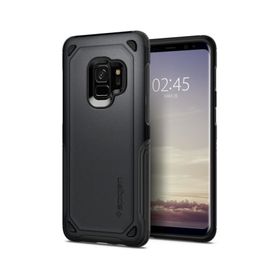 Spigen 592CS22844 Samsung Galaxy S9 Hybrid Armor Graphite Gri Kılıf