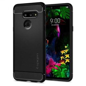 Spigen A32CS25979 LG G8 ThinQ Rugged Armor Matte Black Kılıf