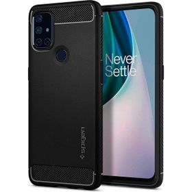 Spigen ACS02604 One Plus Nord N10 5G Rugged Armor Matte Black Kılıf