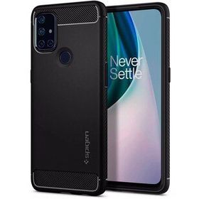 Spigen ACS02604 One Plus Nord N10 5G Rugged Armor Matte Black Kılıf