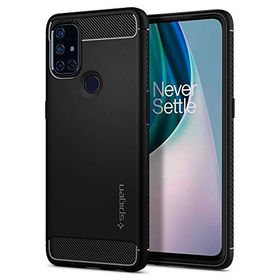 Spigen ACS02604 One Plus Nord N10 5G Rugged Armor Matte Black Kılıf