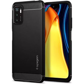 Spigen ACS03367 Rugged Armor Matte Black Xiaomi Redmi Note 10 5G / Poco M3 Pro 5G Kılıf