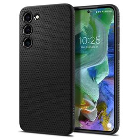 Spigen ACS05666 Samsung Galaxy S23 Plus Liquid Air - Matte Black Cep Telefonu Kılıfı