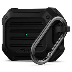 Spigen ASD00537 Apple AirPods Pro Tough Armor Black Telefon Kılıfı