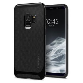 Spigen Galaxy S9 Neo Hybrid Shiny Black Kılıf