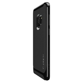 Spigen Galaxy S9 Neo Hybrid Shiny Black Kılıf
