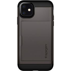 Spigen Iphone 11 Slim Armor Gunmetal Telefon Kılıfı
