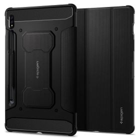 Spigen Samsung Galaxy Tab S7 Rugged Armor Pro Black Black ACS01604 Kılıf