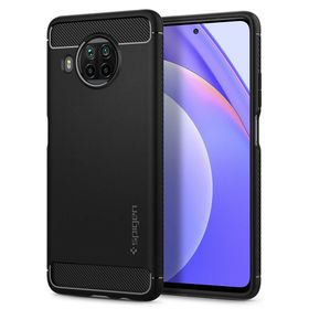 Spigen Xiaomi Mi 10T Rugged Armor Matte Black Lite Kılıf