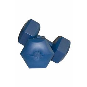 Spin 2 X 7 Kg Plastik Köşeli Mavi Dambıl