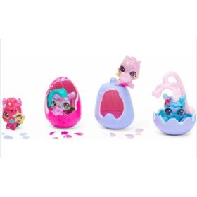 Spinmaster Hatchimals CollEGGtibles 4'lü Paket Pırıltılı Bebekler