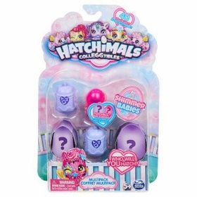 Spinmaster Hatchimals CollEGGtibles 4'lü Paket Pırıltılı Bebekler