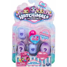 Spinmaster Hatchimals CollEGGtibles 4'lü Paket Pırıltılı Bebekler