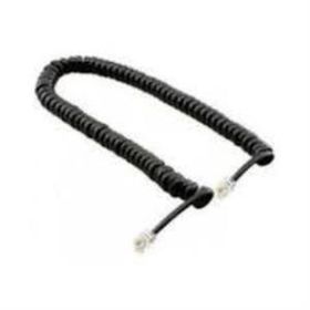 Spiral Karel Siyah Pluglu 30 cm Ahize Kordonu