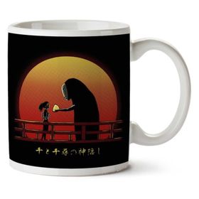 Spirited Away Chihiro on Sunset Baskılı Kupa