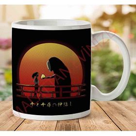 Spirited Away Chihiro on Sunset Baskılı Kupa