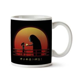 Spirited Away Chihiro on Sunset Baskılı Kupa