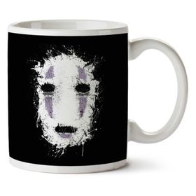 Spirited Away Ink No Face Baskılı Kupa