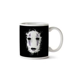 Spirited Away Ink No Face Baskılı Kupa