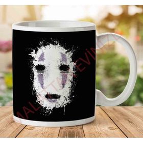 Spirited Away Ink No Face Baskılı Kupa