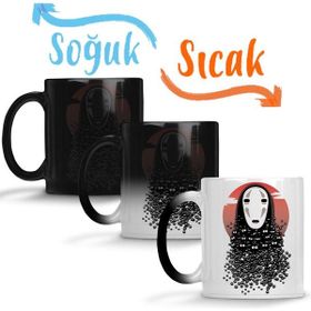 Spirited Away No Face Miyazaki Sihirli Porselen Kupa