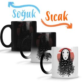 Spirited Away No Face Miyazaki Sihirli Porselen Kupa