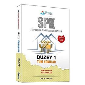 SPK Düzey-1 Tüm Konular Konu Anlatımlı-Finansed Yayınları