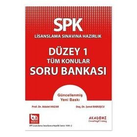 SPK Düzey 1 Tüm Konular Soru Bankası