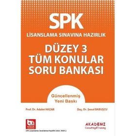 SPK Düzey 3 Tüm Konular Soru Bankası