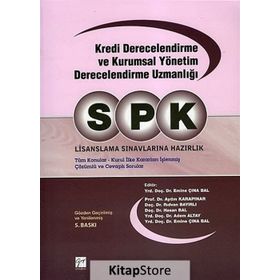 SPK LISANSLAMA SINAVLARINA HAZIRLIK KREDI DERECELENDIRME VE KURUMSAL YÖNETİM DERECELENDIRME UZMANLI - KOLEKTIF
