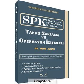 SPK Lisanslama Sınavlarına Hazırlık - Takas Saklama ve Operasyon İşlemleri - Ufuk Alkan