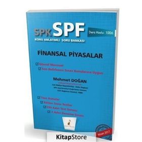 SPK - SPF Finansal Piyasalar Konu Anlatımlı Soru Bankası - Mehmet Doğan