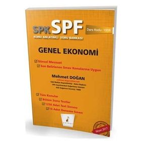 SPK SPF Genel Ekonomi Konu Anlatımlı Soru Bankası-Pelikan Yayınları