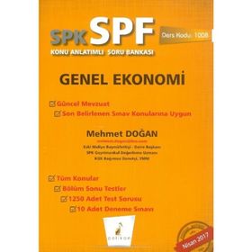 SPK SPF Genel Ekonomi Konu Anlatımlı Soru Bankası-Pelikan Yayınları