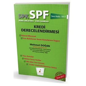 SPK - SPF Kredi Derecelendirmesi Konu Anlatımlı Soru Bankası - Mehmet Doğan