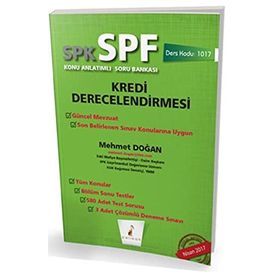 SPK - SPF Kredi Derecelendirmesi Konu Anlatımlı Soru Bankası - Mehmet Doğan