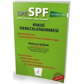 SPK SPF Kredi Derecelendirmesi Konu Anlatımlı Soru Bankası-Pelikan Yayınları