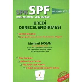 SPK SPF Kredi Derecelendirmesi Konu Anlatımlı Soru Bankası-Pelikan Yayınları