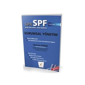 SPK SPF Kurumsal Yönetim Konu Anlatımlı Soru Bankası-Pelikan Yayınları