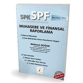 SPK - SPF Muhasebe ve Finansal Raporlama Konu Anlatımlı Soru Bankası - Mehmet Doğan