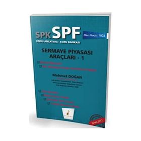 SPK SPF Sermaye Piyasası Araçları 1 Konu Anlatımlı Soru Bankası