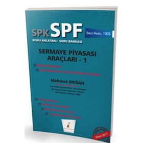 SPK SPF Sermaye Piyasası Araçları 1 Konu Anlatımlı Soru Bankası