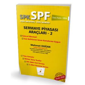 SPK SPF Sermaye Piyasası Araçları 2 Konu Anlatımlı Soru Bankası