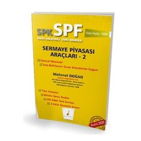SPK SPF Sermaye Piyasası Araçları 2 Konu Anlatımlı Soru Bankası